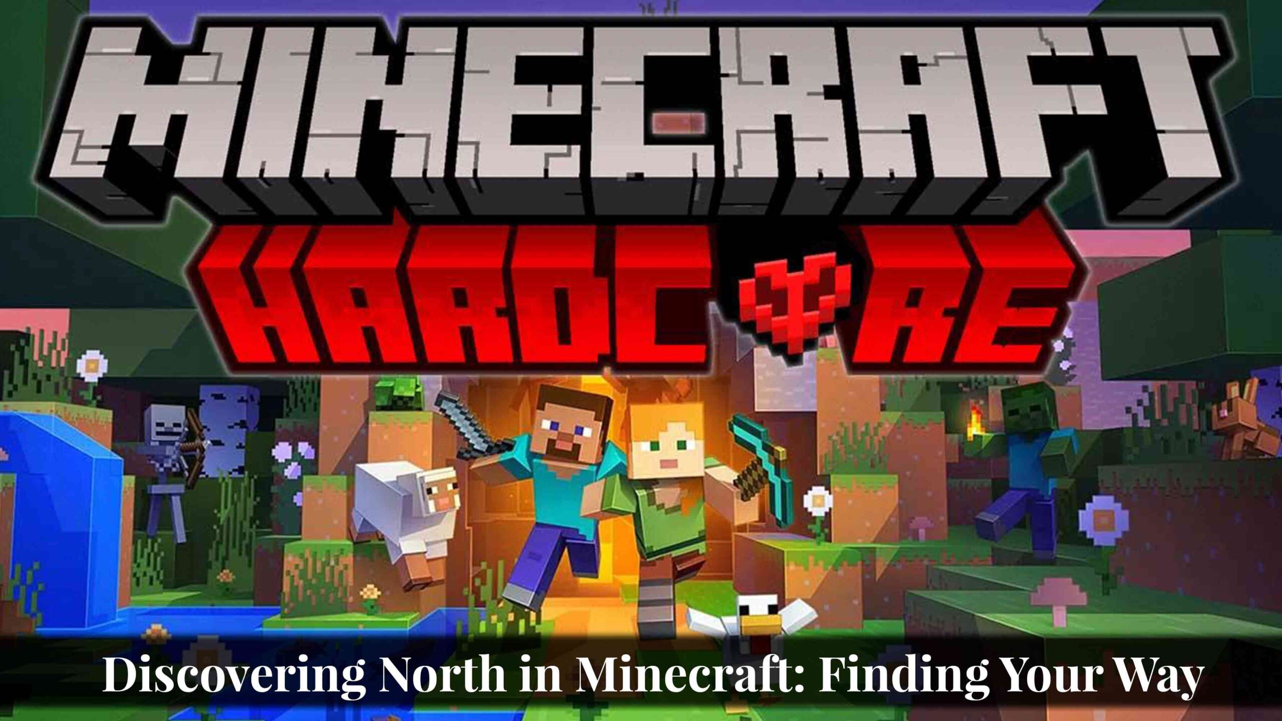 Discovering North in Minecraft