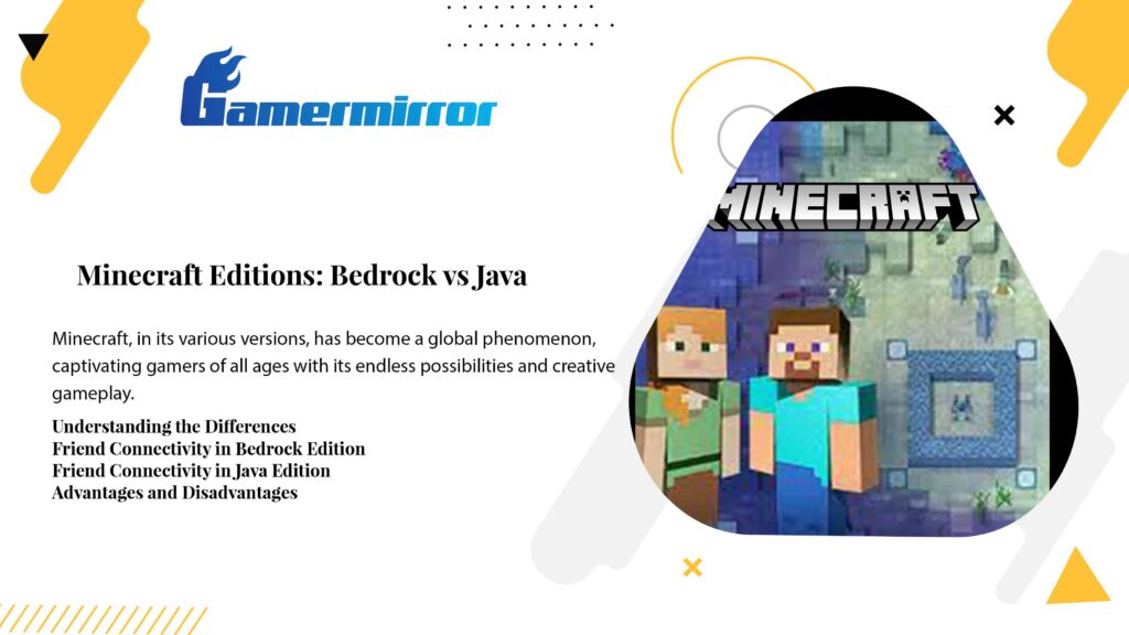 Minecraft Editions: Bedrock vs Java