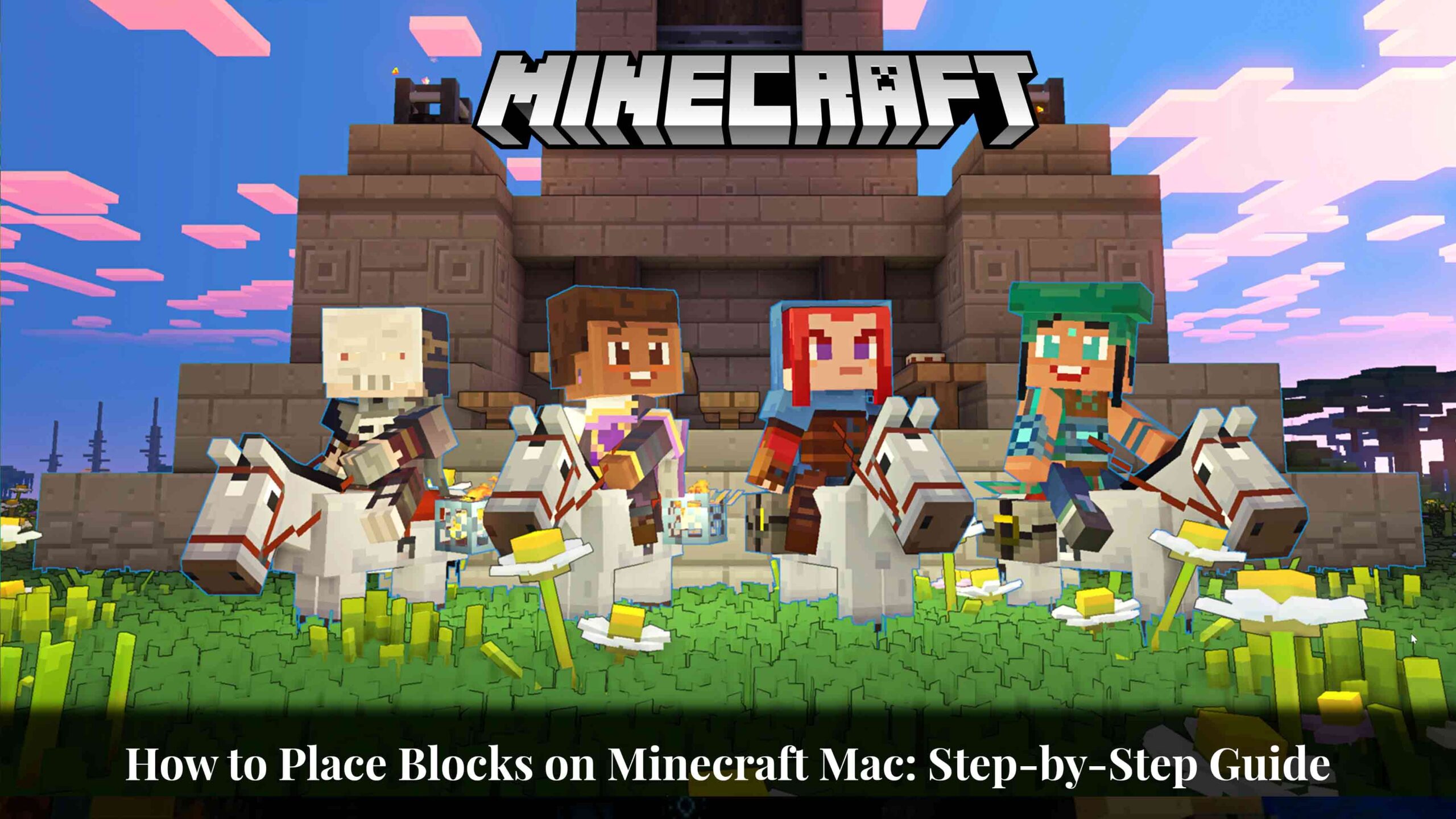 how to place blocks on minecraft mac