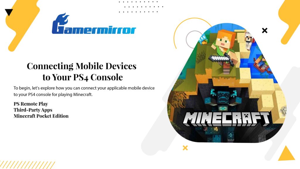Connecting Mobile Devices to Your PS4 Console