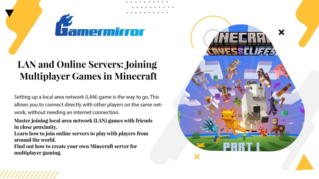 LAN and Online Servers: Joining Multiplayer Games in Minecraft