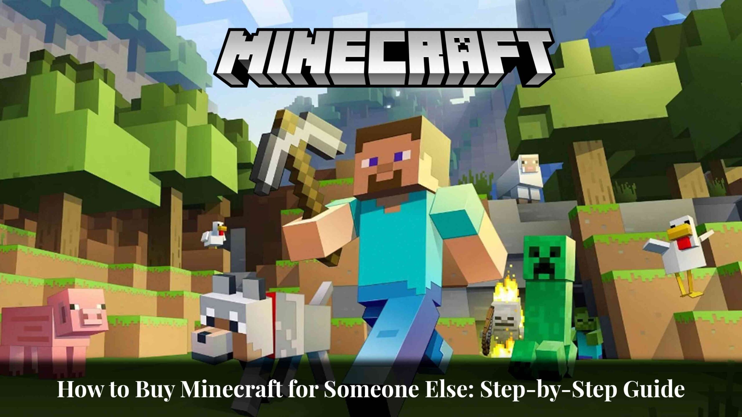 how to buy minecraft for someone else