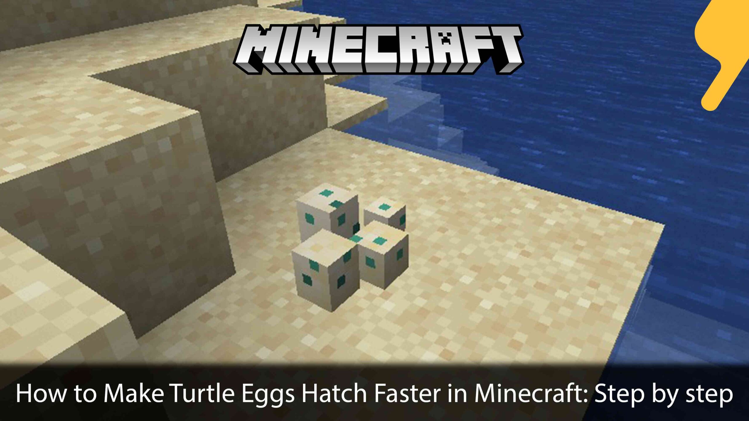how to make turtle eggs hatch faster in minecraft