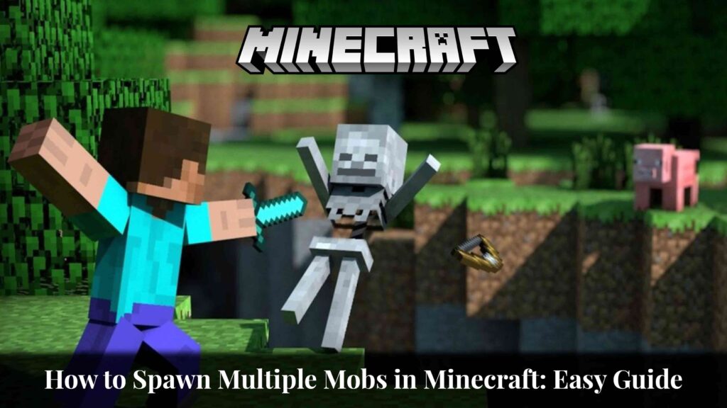 how to spawn multiple mobs in minecraft